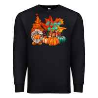 Black it is fall yall gnome Premium Sweatshirt - RacoonDesign