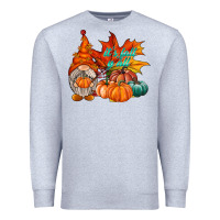 Heather Grey it is fall yall gnome Premium Sweatshirt - RacoonDesign