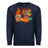 Navy it is fall yall gnome Premium Sweatshirt - RacoonDesign