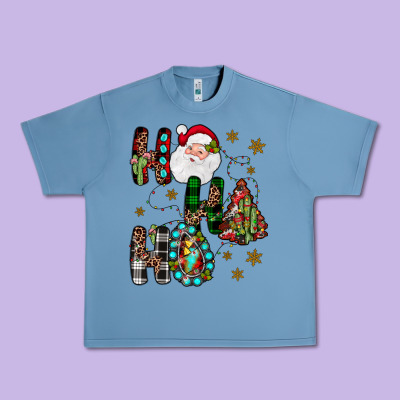Ho Ho Ho Urban Heavy Tee Designed By Jahusdesignshop