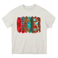 Cream mexican brushstroke Heavy Core Tee - Zillion Design Studio