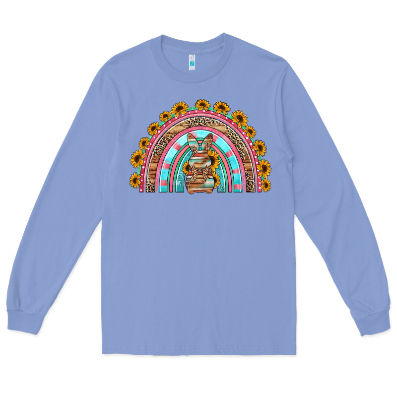 Western Easter Rainbow Long Sleeve Tee by Jasminsmagicworld | Teevron