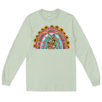 Matcha western easter rainbow Long Sleeve Tee - Jasminsmagicworld