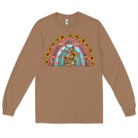 Toasted Coconut western easter rainbow Long Sleeve Tee - Jasminsmagicworld