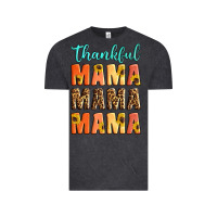 Vintage Black Thankful mama mama mama Vintage Tee - Artiststas