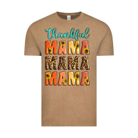 Vintage Coffee Thankful mama mama mama Vintage Tee - Artiststas