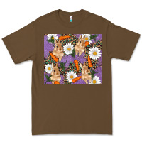Cacao easter bunny carrot daisys leopard glitter Premium Tee - RanaPortraitStore