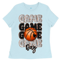 Game Day Basketball Bal Ladies Tee | Teevron