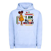 Pigment Grape Ice i am black history black girl peekaboo juneteenth Urban Hoodie - CowGirlArtShop