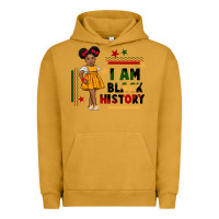 Pigment Peanut Butter i am black history black girl peekaboo juneteenth Urban Hoodie - CowGirlArtShop