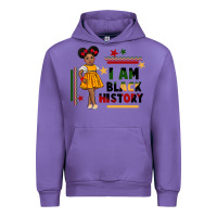 Tulip i am black history black girl peekaboo juneteenth Urban Hoodie - CowGirlArtShop