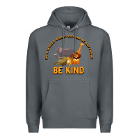 Rock In a World Where You Can Be Anything Bee Kind Premium Hoodie - Bettercallsaul