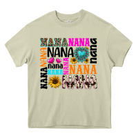 Mossy nana gemstone sunflower Heavy Core Tee - texasbilliewilder