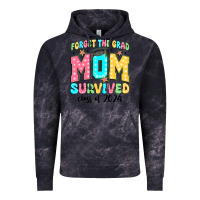Cloud Black forget the grad mom survived class of 2024 Vintage Hoodie - JahusDesignShop