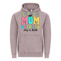 Vintage Zinc forget the grad mom survived class of 2024 Vintage Hoodie - JahusDesignShop