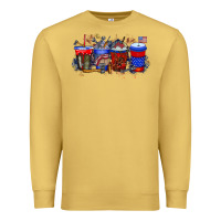 Antique Gold labor day drink Premium Sweatshirt - RacoonDesign