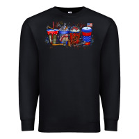 Black labor day drink Premium Sweatshirt - RacoonDesign