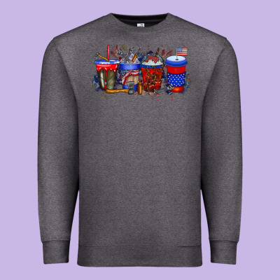 Labor Day Drink Premium Sweatshirt Designed By Racoondesign