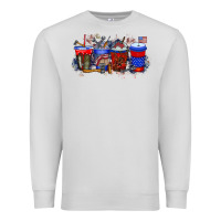 Dove Grey labor day drink Premium Sweatshirt - RacoonDesign