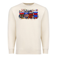 Sandshell labor day drink Premium Sweatshirt - RacoonDesign