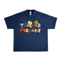 Navy teacher squad Urban Heavy Tee - AdoDesignShop