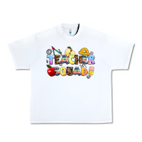 White teacher squad Urban Heavy Tee - AdoDesignShop