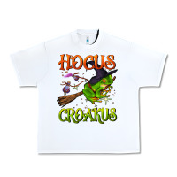 White hocus croakus Urban Heavy Tee - BundleAndBundleShop