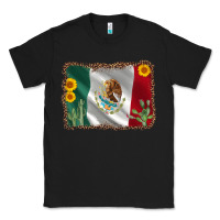Black mexico flag sunflower cactus Classic Tee - AdoDesignShop