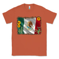 Copper mexico flag sunflower cactus Classic Tee - AdoDesignShop