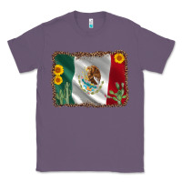 Lavender mexico flag sunflower cactus Classic Tee - AdoDesignShop