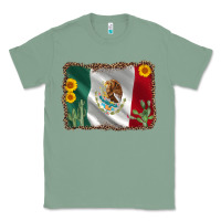 Sage mexico flag sunflower cactus Classic Tee - AdoDesignShop