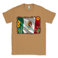 Toasted Coconut mexico flag sunflower cactus Classic Tee - AdoDesignShop