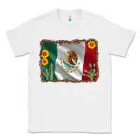 White mexico flag sunflower cactus Classic Tee - AdoDesignShop