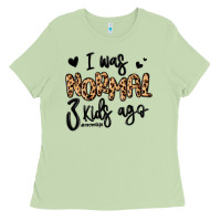 Matcha i was normal three kids ago momlife Ladies Tee - MaliasSmallBusiness