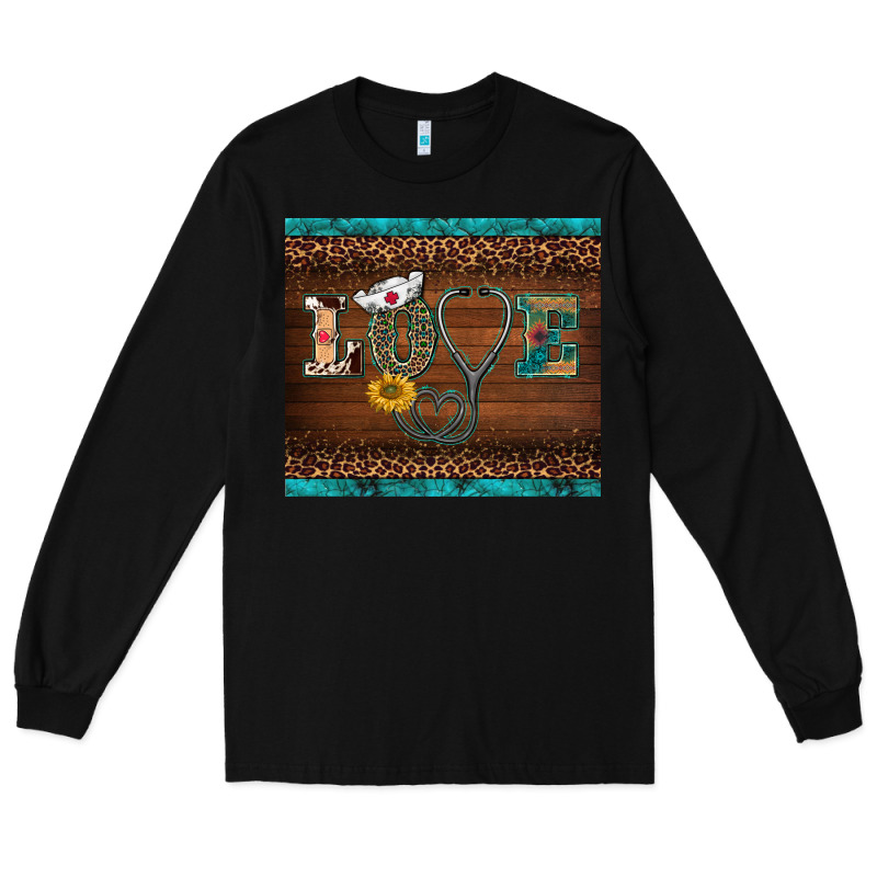 Western Nurse Love Tumbler Long Sleeve Tee by BarkalooDesign | Teevron