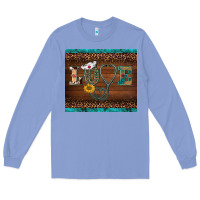 Colony Blue western nurse love tumbler Long Sleeve Tee - BarkalooDesign