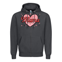 Smoke mama valentines Zipper Hoodie - MaliasSmallBusiness
