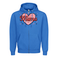 True Royal mama valentines Zipper Hoodie - MaliasSmallBusiness