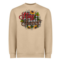 Mushroom stay sweet wood slice ornament Heavyweight Sweatshirt - JahusDesignShop