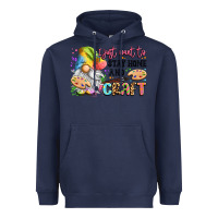 Navy i just want to stay home and craft Heavyweight Hoodie - LillyAllenDesigns