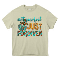 Mossy not perfect just forgiven Heavy Core Tee - texasbilliewilder