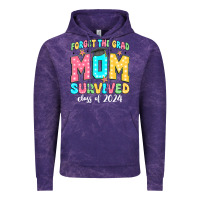 Cloud Purple forget the grad mom survived class of 2024 Vintage Hoodie - JahusDesignShop