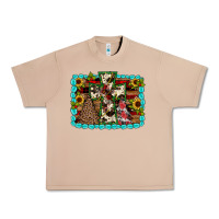 Burro Christmas cross Urban Heavy Tee - JahusDesignShop
