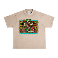 French Oak Christmas cross Urban Heavy Tee - JahusDesignShop