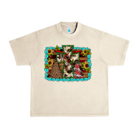 Sandshell Christmas cross Urban Heavy Tee - JahusDesignShop