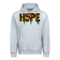 Heather Grey hope juneteenth Urban Hoodie - CowGirlArtShop