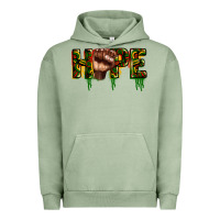 Pigment Oil Green hope juneteenth Urban Hoodie - CowGirlArtShop