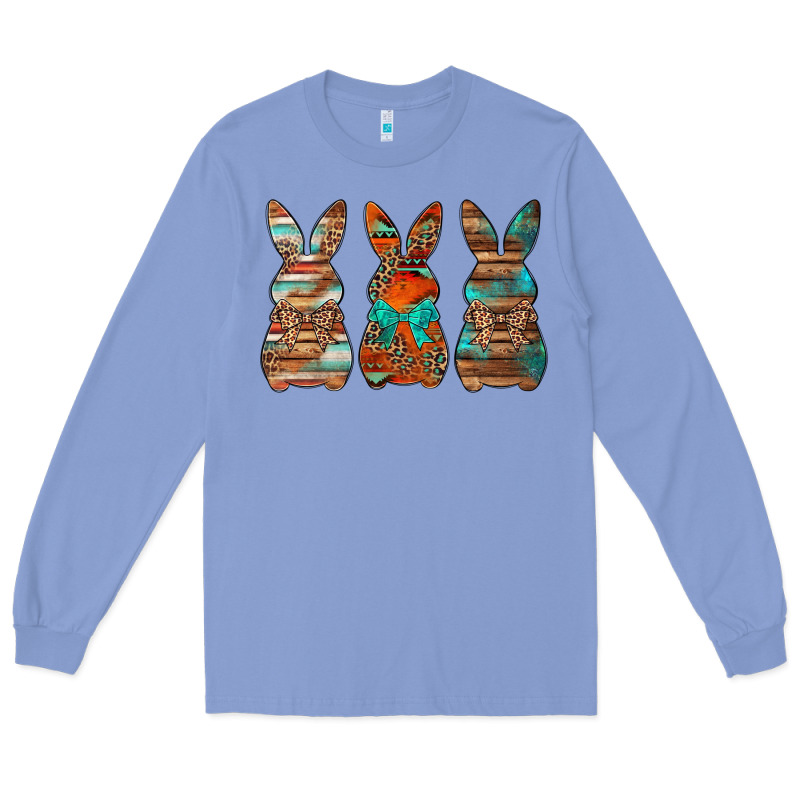 Western Easter Bunnies Long Sleeve Tee by Jasminsmagicworld | Teevron
