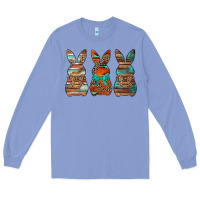 Colony Blue western easter bunnies Long Sleeve Tee - Jasminsmagicworld