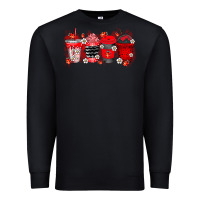 Black lady bug drink Premium Sweatshirt - RacoonDesign